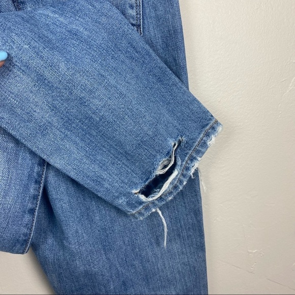 Flying Monkey | Distressed Medium Wash Boyfriend Denim Jeans Size 25 - Picture 6 of 8